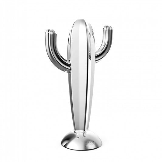 Tirbuson din Metal Argintiu Silver D14xH8cm