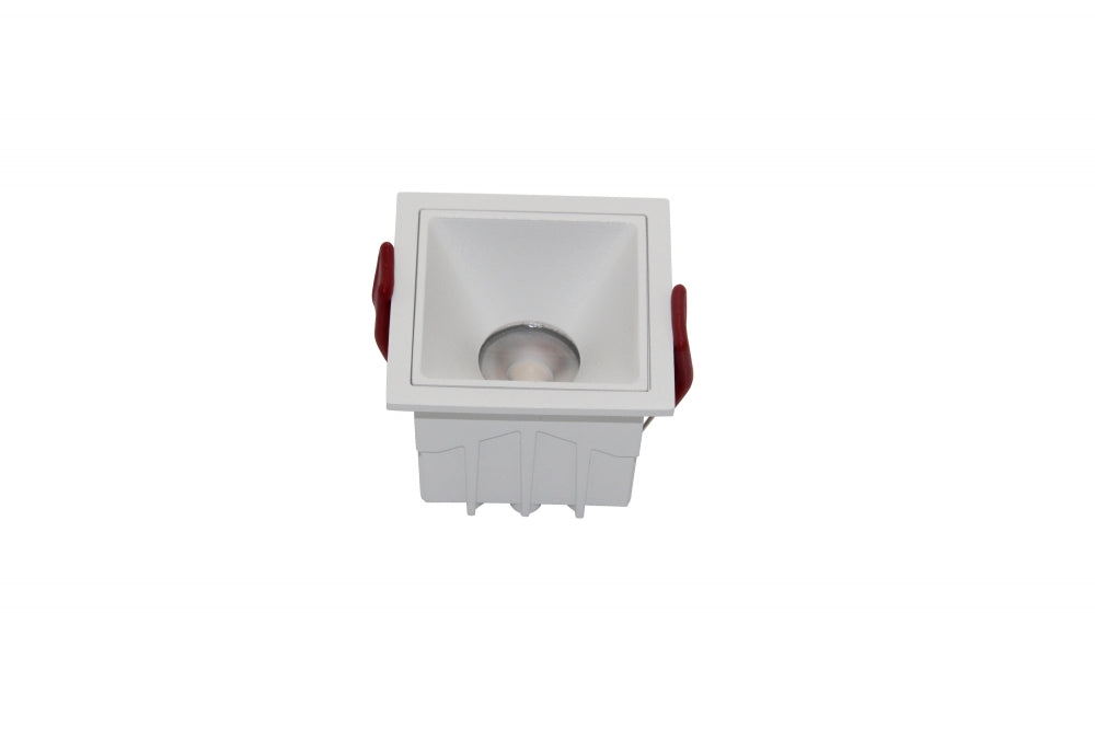 Spot incastrat din Aluminiu Alb 10W 500lm 3000k L7xH5cm Alfa LED