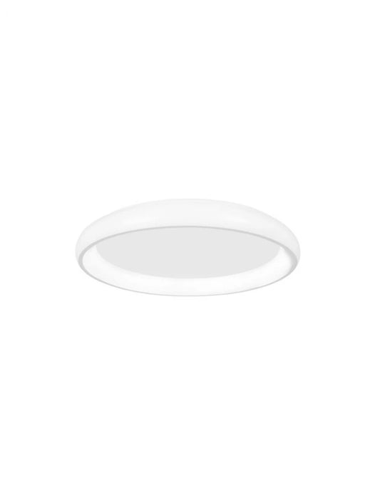 Plafoniera structura din Aluminiu Alb si abajur din Acrilic H8.5xL41cm IP20 32W 1952lm 3000k ALBI