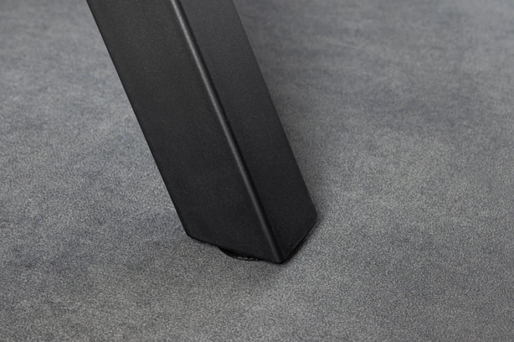 Masa bar din MDF Gri si Metal Negru L120xH100cm WILD