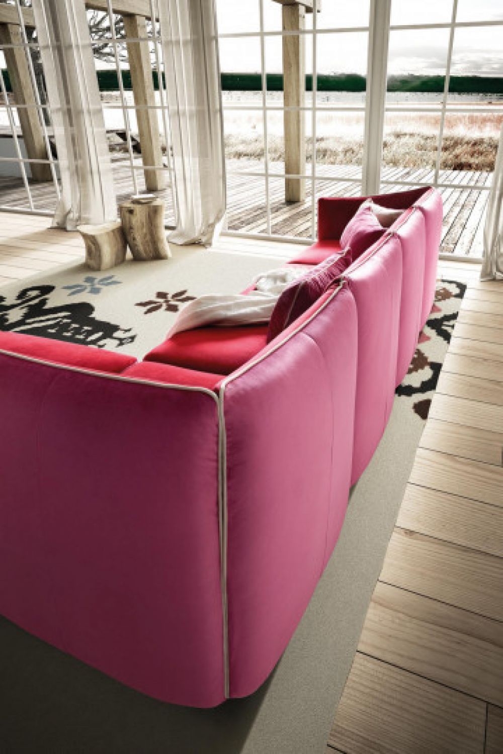 Coltar fix 6 locuri Kubik stil Elegant L278cm