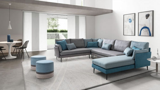 Coltar fix 6 locuri Ralph stil Modern L324cm
