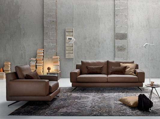 Canapea fixa 3 locuri Kennedy stil Modern L218cm