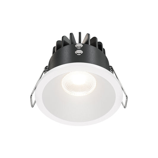 Spot incastrat din Aluminiu Alb 6W 420lm 3000k D6xH6cm Zoom