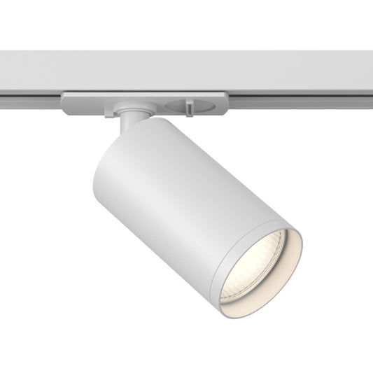 Spot pentru sina monofazata Unity din Aluminiu Alb GU10 10W L9xH13cm Focus S