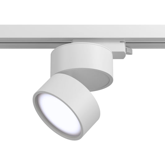 Spot pentru sina monofazata Unity din Aluminiu Alb 12W 900lm 4000k D9xH11cm ONDA