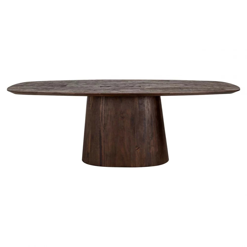 Masa Ovala de 6 persoane din Lemn de mango Maro L230xH76cm Alix Richmond Interiors