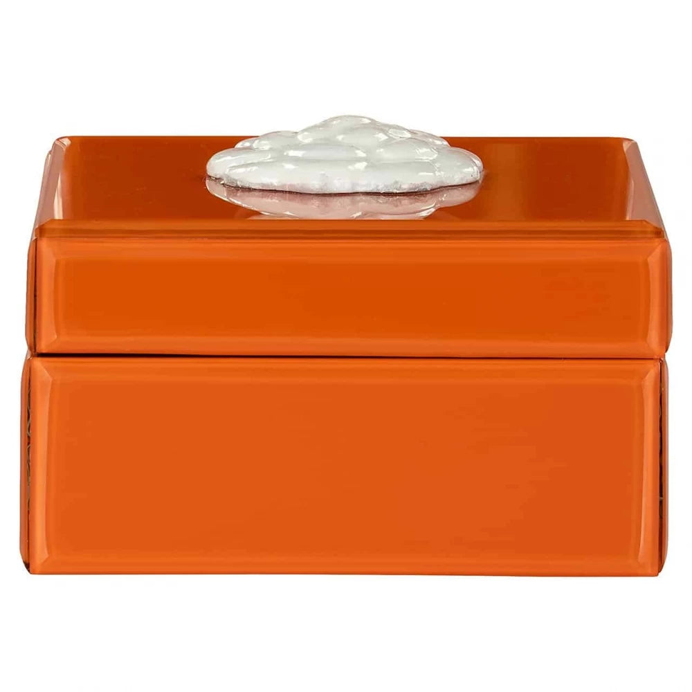 Cutie bijuterii din MDF Portocaliu H8xL14cm Lunia Richmond interiors