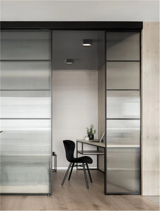 Plafoniera din Aluminiu Negru H10xL25cm IP20 10W 600lm 3000k SAMBA