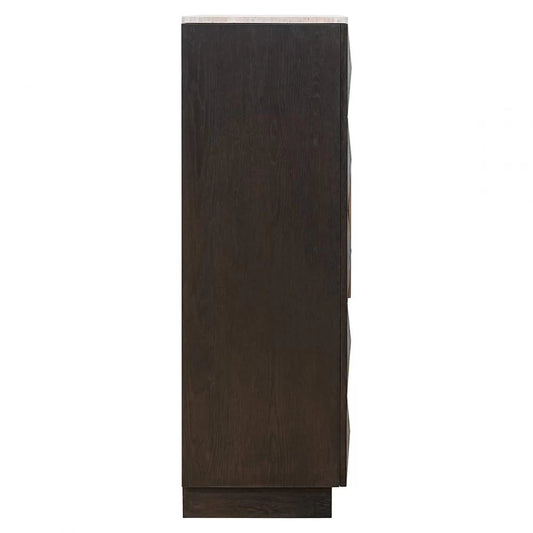 Dulap din Piatra Bej si Lemn de stejar Maro L95xH138.5cm Claremont Richmond Interiors
