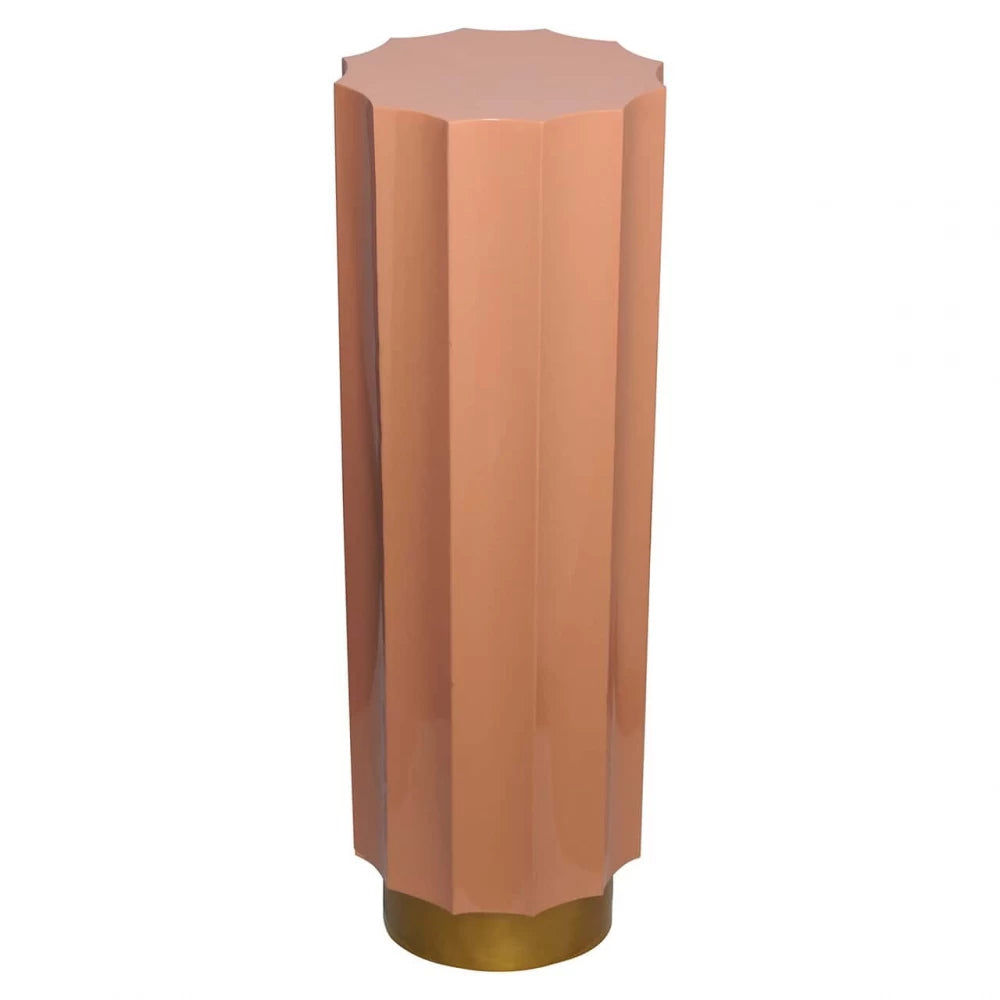 Coloana Rotunda din Metal Auriu D30xH90cm Isabelle