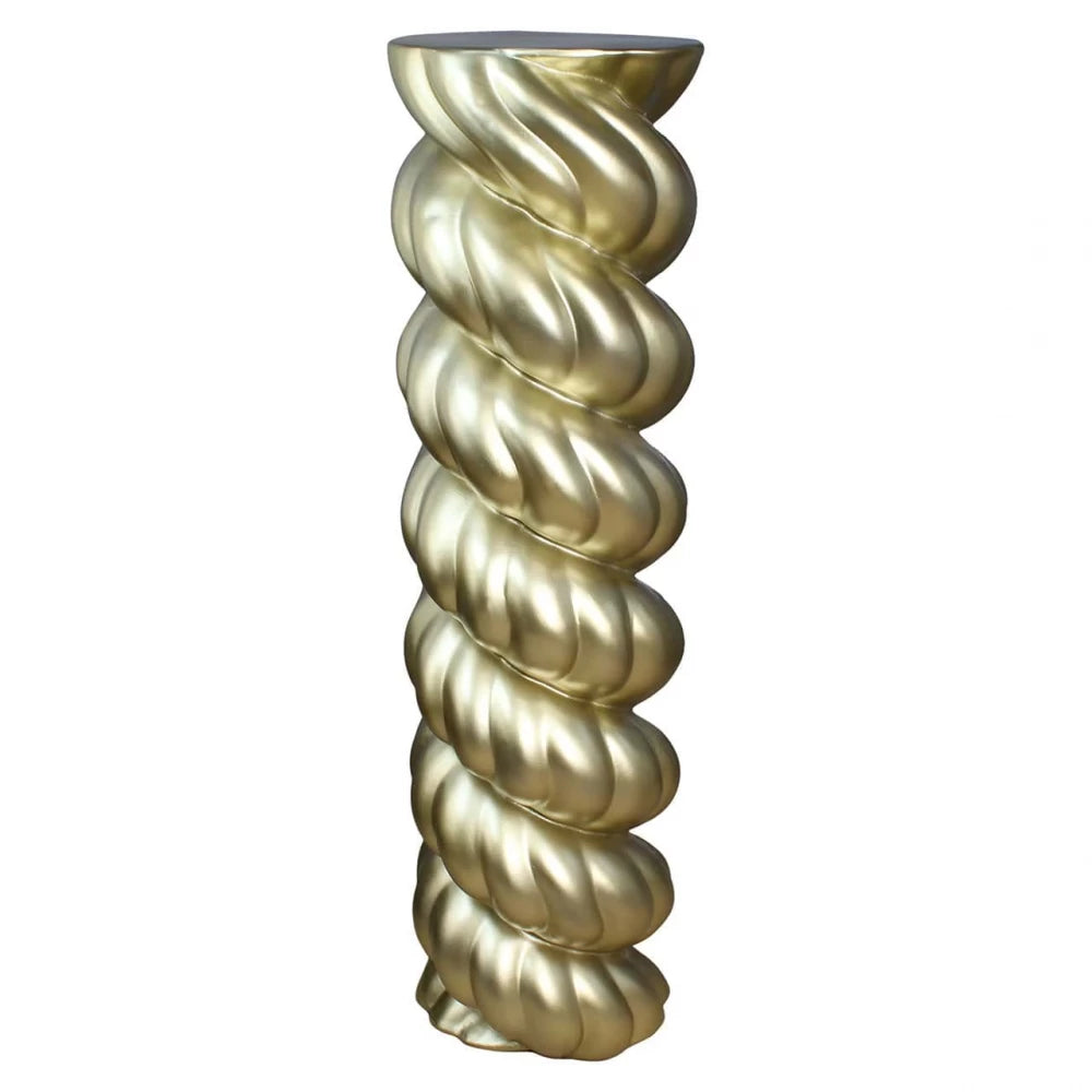 Coloana Rotunda din Fibra de sticla Auriu D26.5xH93cm Amalia