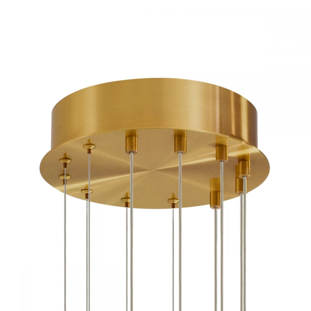 Candelabru din Metal Alama H260xD120cm Kimpton Eichholtz