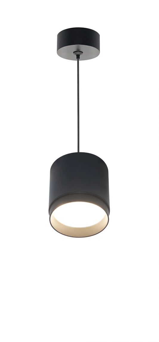 Pendul din Aluminiu/Plastic Negru H8.5xD8.2cm Polar
