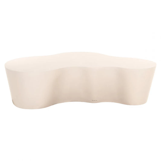 Masuta de cafea asimetrica Bej H37.5xL153cm Urban Bloom