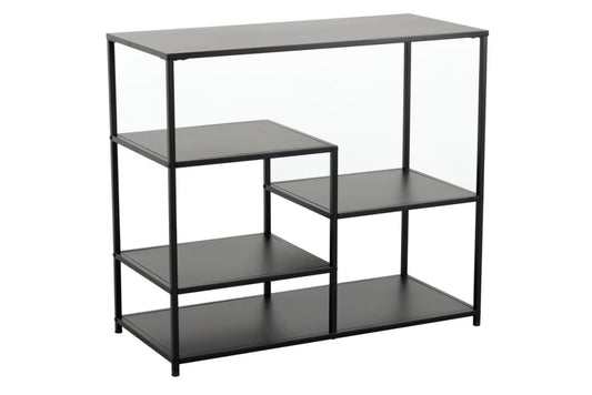 Etajera din Metal Negru L90xH80cm DURA STEEL