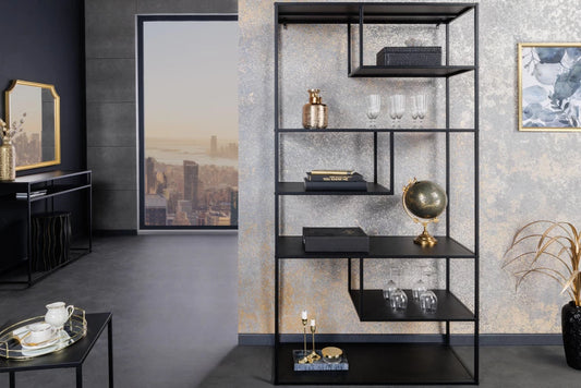 Etajera din Metal Negru L90xH180cm DURA STEEL