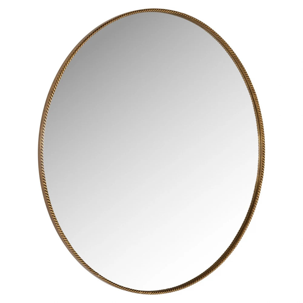 Oglinda cu rama din Metal Auriu D70cm Lavinia Richmond Interiors