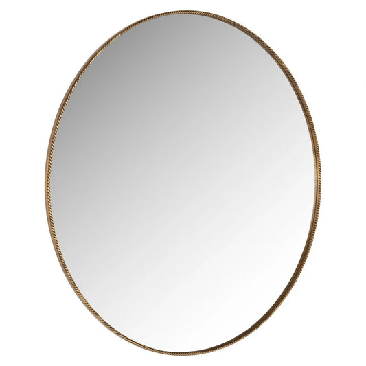 Oglinda cu rama din Metal Auriu D110cm Lavinia Richmond Interiors