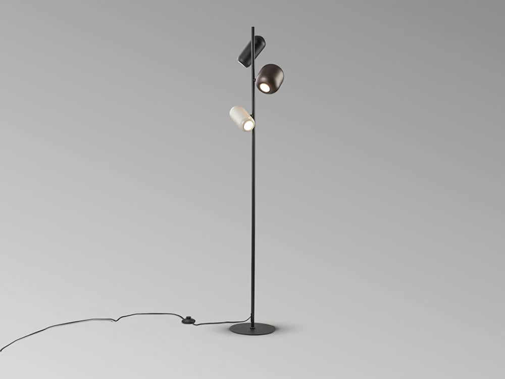 Lampa de podea din Metal Multicolor/Negru D28xH145cm Nimes