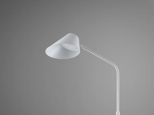 Lampa de podea din Metal/Aluminiu Alb 10W L49xH158cm Esino