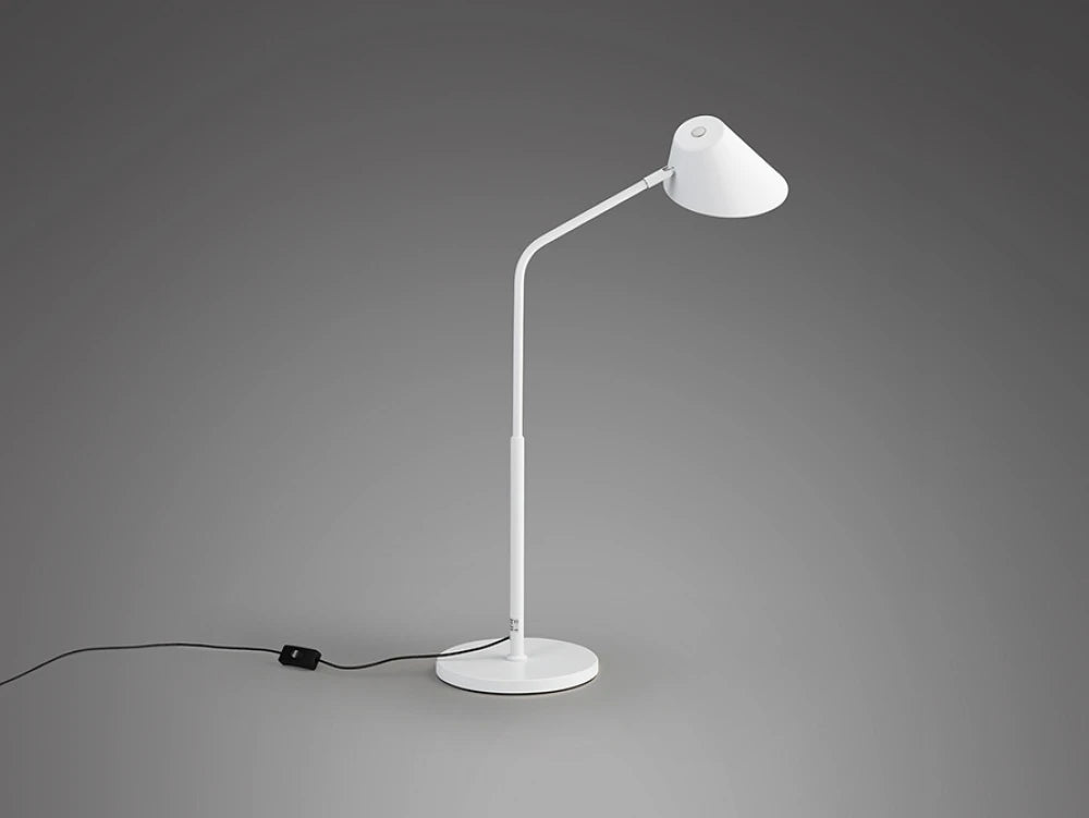 Veioza din Metal/Aluminiu Alb 12W L52xH77cm Esino