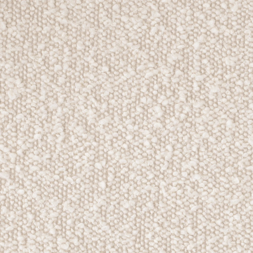 Puf rotativ tapitat cu Stofa boucle Crem D70xH40cm Inger Eichholtz