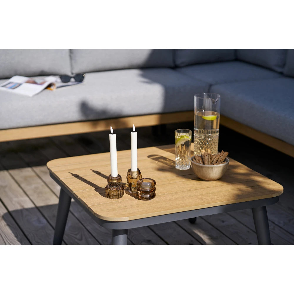 Set coltar cu masuta de cafea de exterior L73/69xH65/34cm Comillas