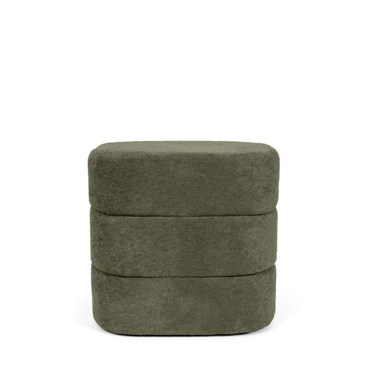Taburet Gaston verde l43cm x A43cm x H41cm