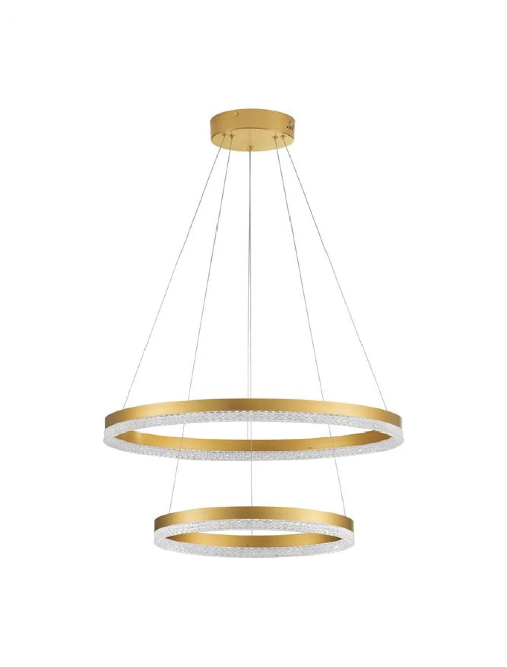 Lustra din Aluminiu Auriu H150xL60cm IP20 52W 5684lm 3000k ADRIA
