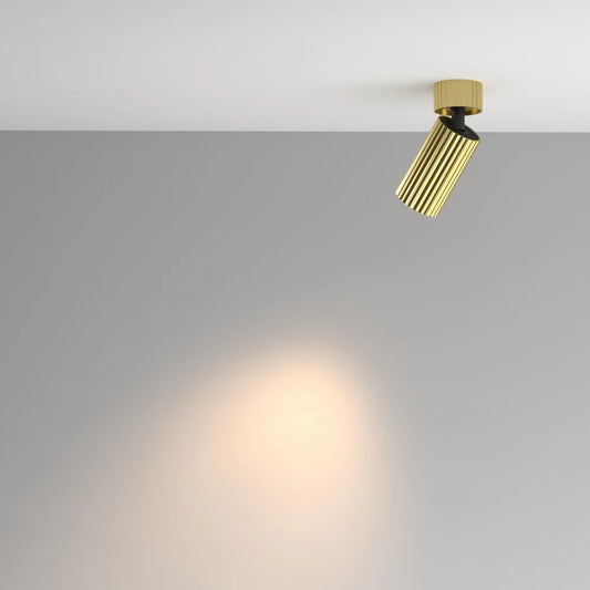 Spot aplicat din Aluminiu Alama H13.7xD5.6cm Calipso