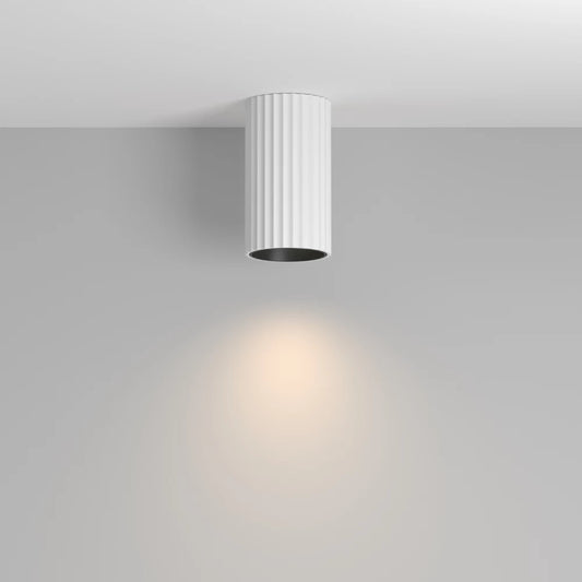Spot aplicat din Aluminiu Alb H10xD5.6cm Calipso