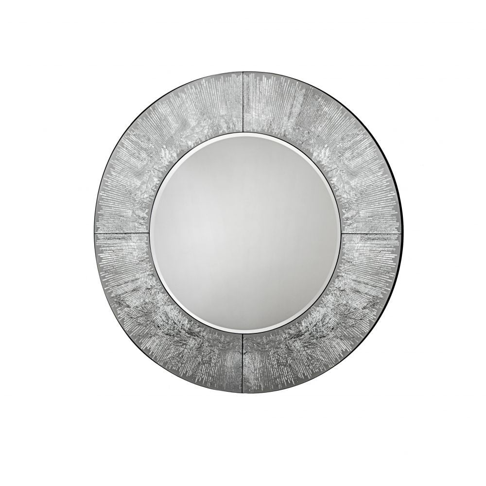 Oglinda Rotunda cu rama din Oglinda Argintiu Aurora D100cm