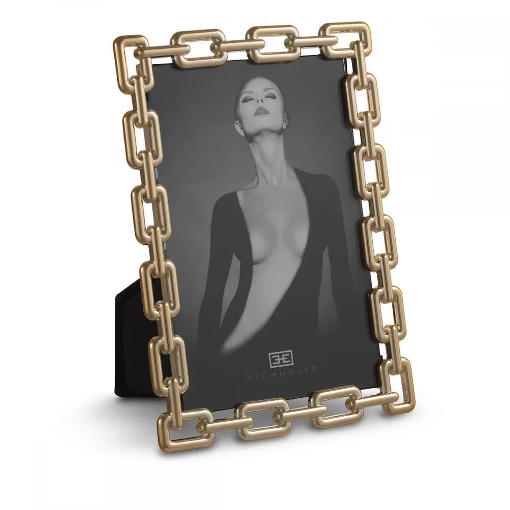 Set 6 rame foto din Metal/Sticla Rose gold/Transparent L13xH18cm Didi S Eichholtz