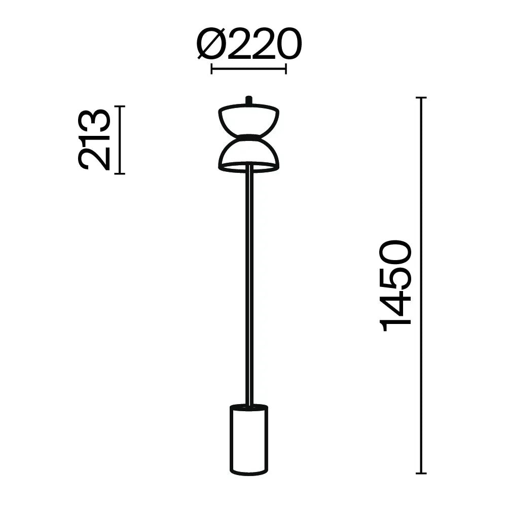 Lampa podea din Metal Alb si Sticla Alb H145xD22cm Kyoto