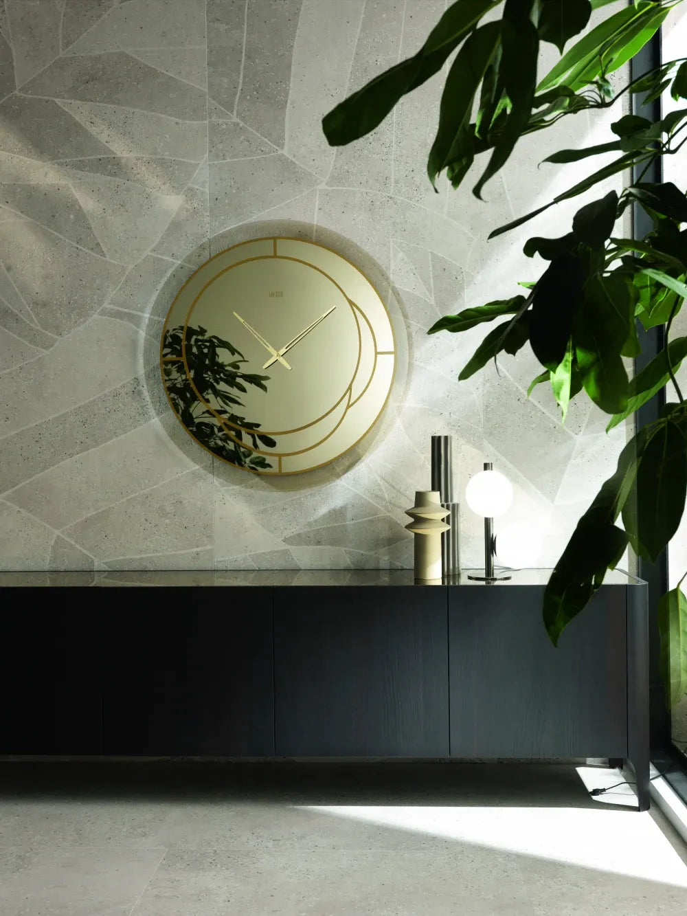 Ceas de perete premium Positano Ø100 cm