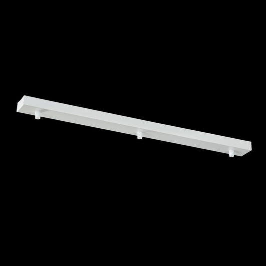 Baza de prindere dreptunghiulara Universal base Alb L65xH3cm