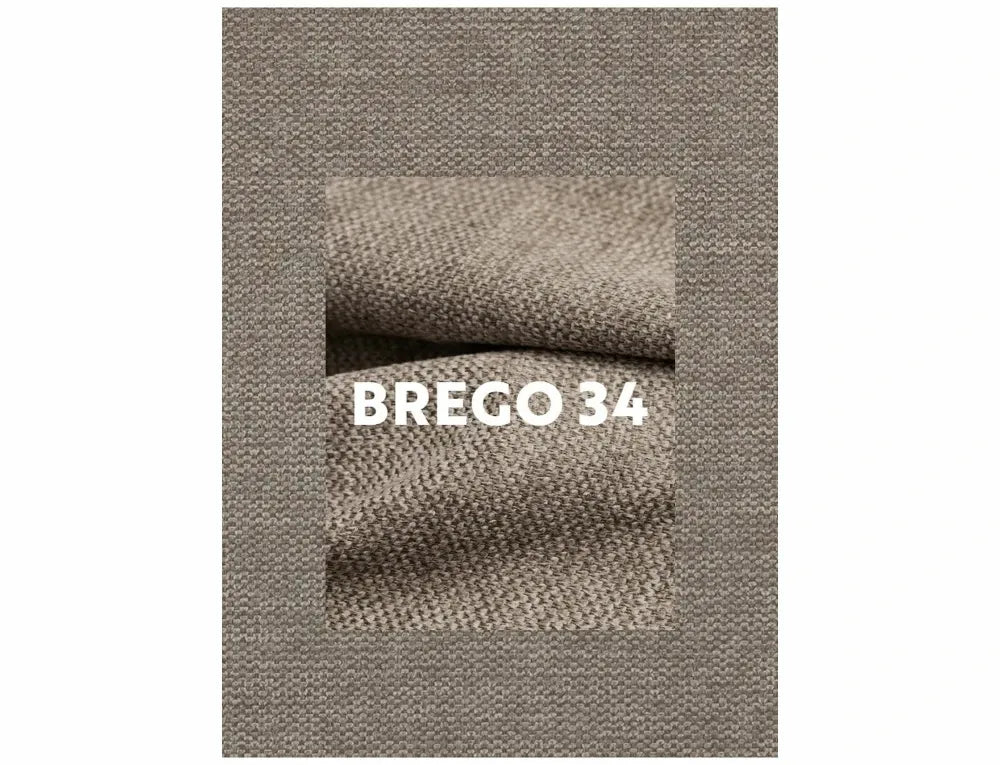 Set 2 Scaune din Stofa Bej si Metal Bej H91xL45xA52cm Jerry