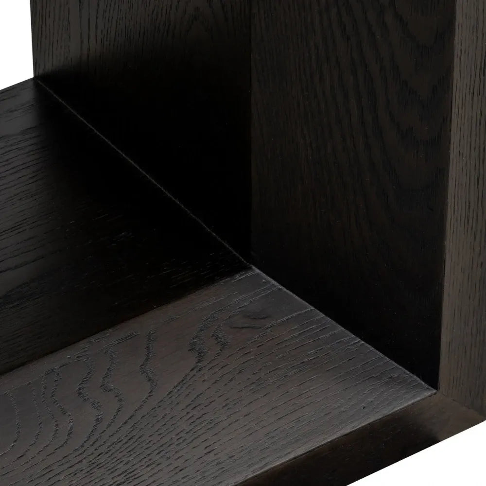 Masa din Lemn de stejar Maro si Travertin Bej L230xH76cm Claremont Richmond interiors