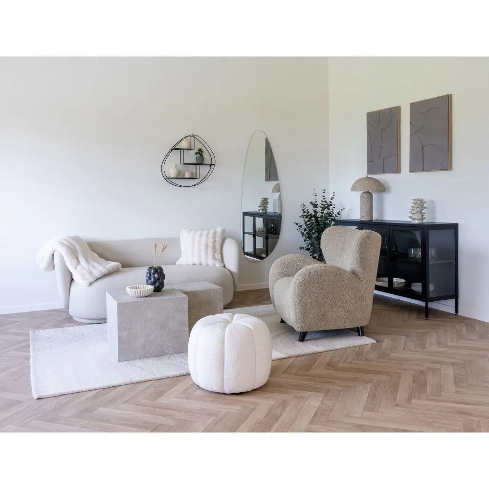 Covor din Lana Ivory/Bej 300x200cm Surat