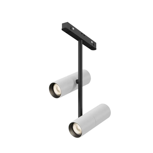 Spot pentru sina Exility din Aluminiu Alb/Negru H36.2xL19.3cm 24W 1563lm 3000k Elti Duo