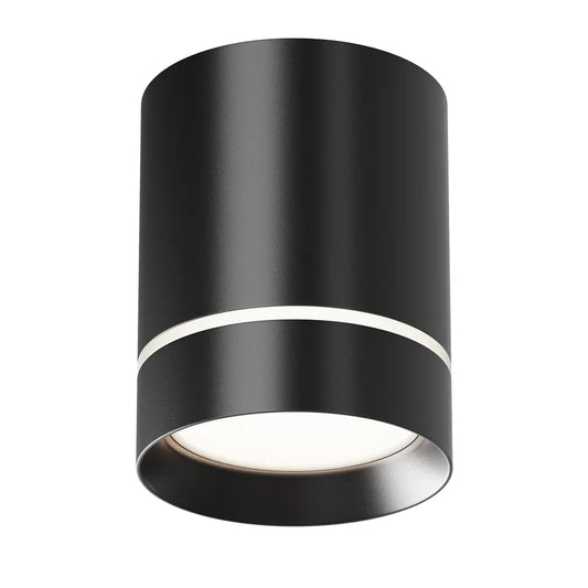 Spot aplicabil din Aluminiu Negru H10xD8cm IP 20 9W 300lm 4000k Orlo