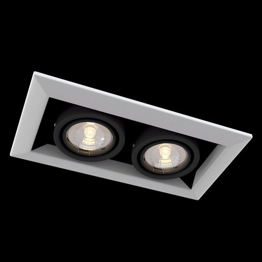 Spot incastra din Metal Alb L25xH8cm Metal Modern
