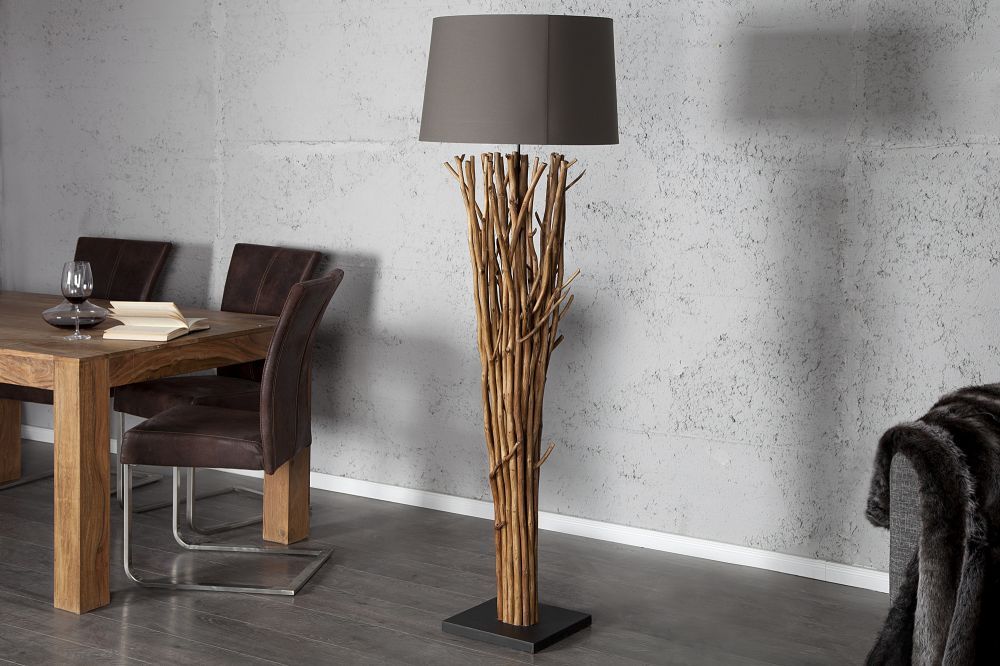 Lampa de podea din In Gri D55xH175cm Euphoria