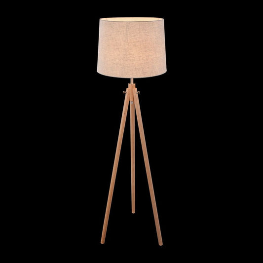 Lampa de podea din Bumbac Bej D51xH162cm Calvin