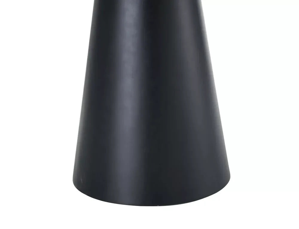 Masa rotunda din MDF+Furnir de stejar Maro si MDF Negru D100xH75cm Angel