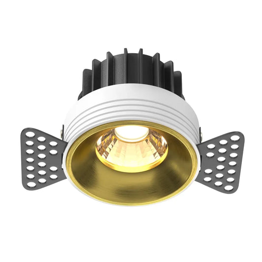 Spot incastrat din Aluminiu Alama H6xD7.4cm 12W 810lm 3000k Round
