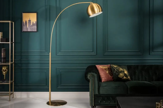 Lampa de podea din Metal Auriu H205xL100cm Big Bow