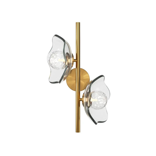 Aplica perete din Metal Alama H45xL19.5cm Miracle