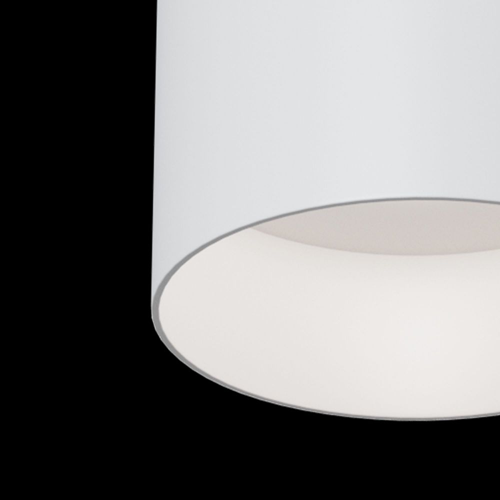 Spot aplicat din Aluminiu Alb D9xH12cm Alfa